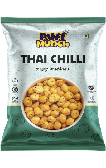 Thai Chilli crispy makhana pouch