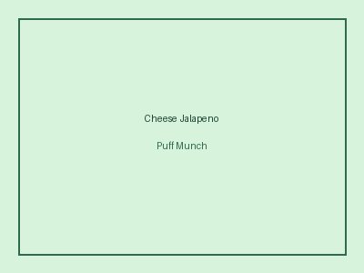 Cheese & Jalapeno Makhana