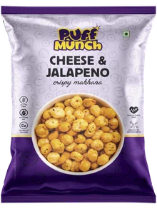 Cheese & Jalapeno crispy makhana