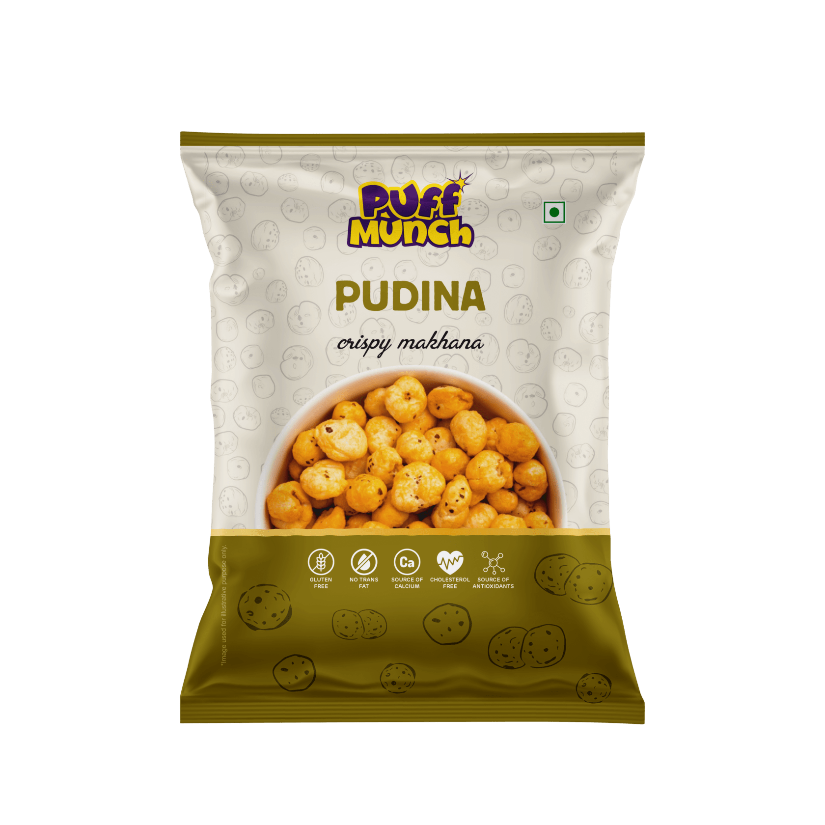 Pudina Makhana