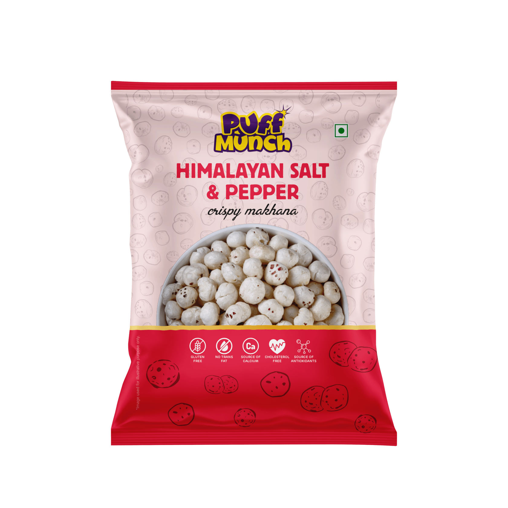 Himalayan Salt & Pepper Makhana