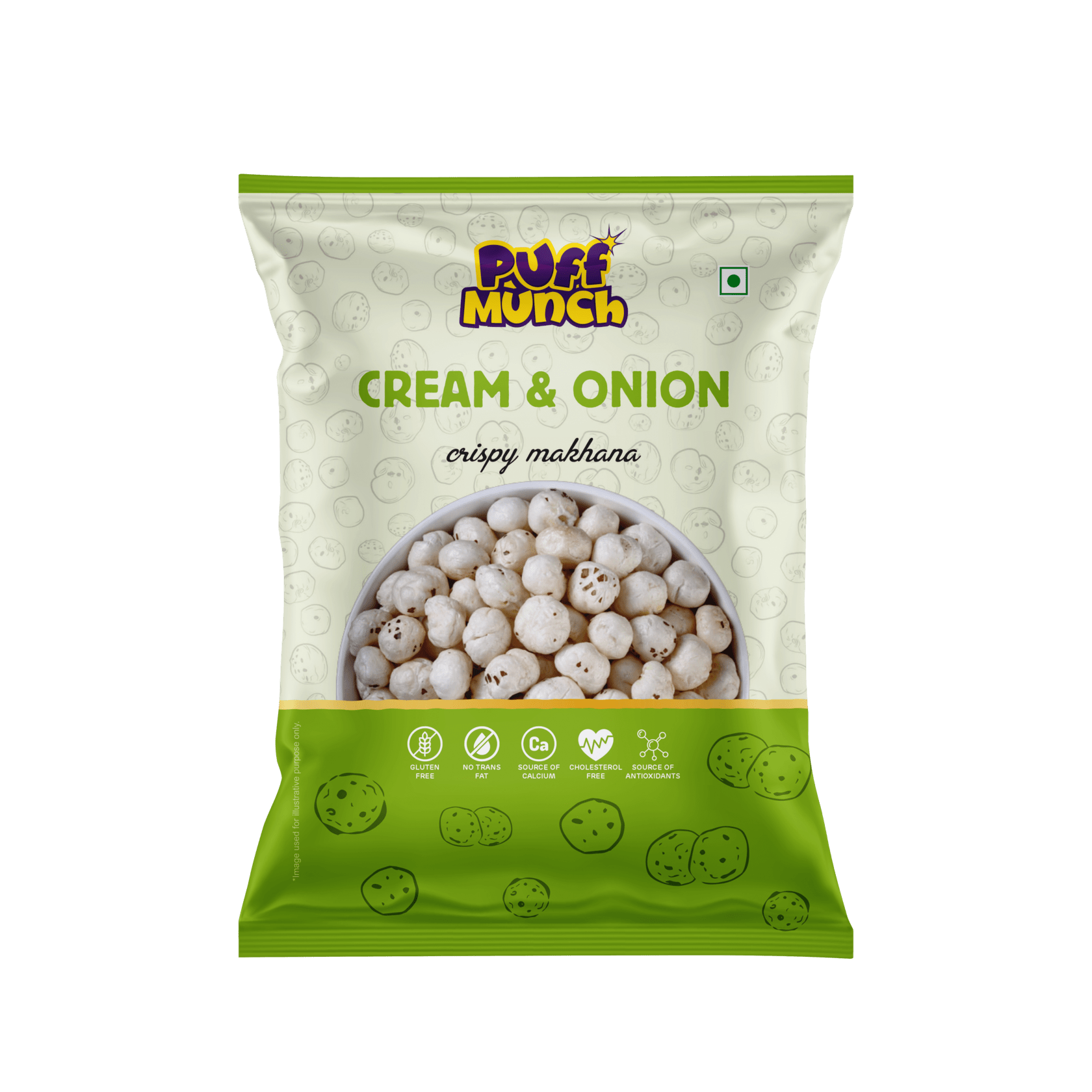 Cream & Onion Makhana